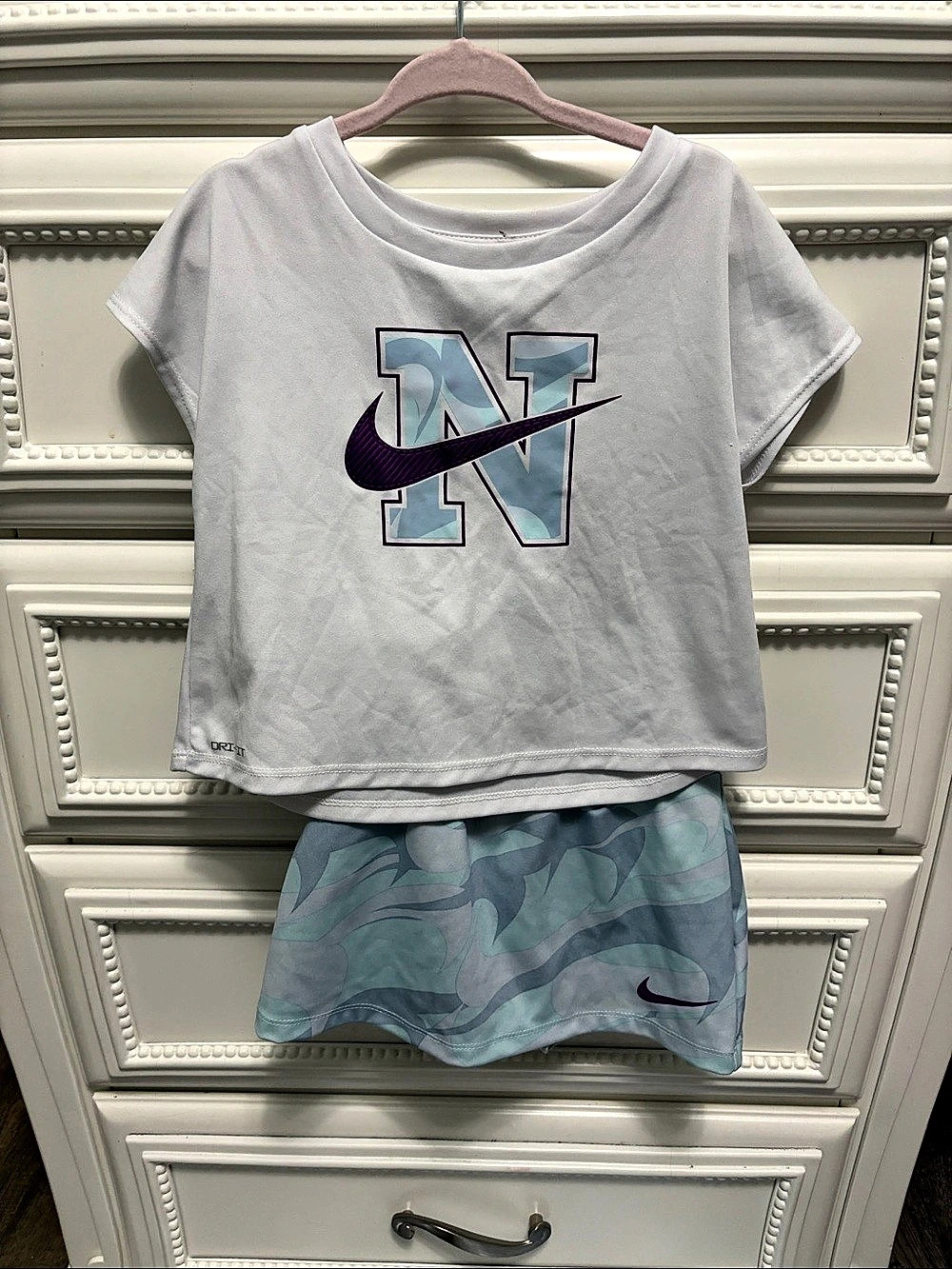 Nike Toddler Girls Dri-FIT All Day Play Skort Set Girls 3T Matching